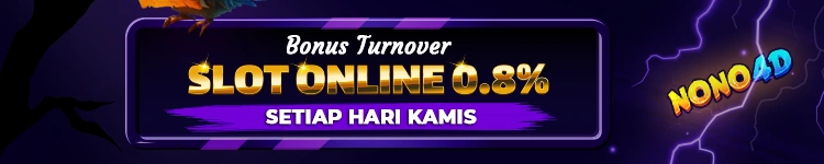 BONUS TURNOVER SLOT 0.8% ( BONUS HARI KAMIS )